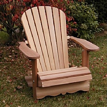 Royal Adirondack chair, Made in Red Cedar : Adirondack Chairs, in red cedar, Made with Red Cedar, Red Cedar from Canada